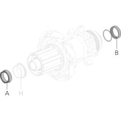 Kit conversie de la Thru Axle la 12x135mm TA (A+B)